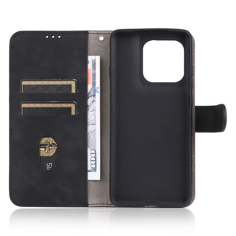 For Motorola Edge 60 5G / 60 Fusion 5G Leather Case Skin Feel Anti Drop Wallet Flip Phone Cover