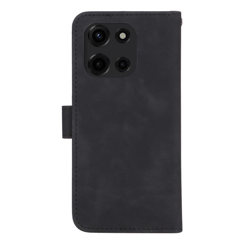 For Motorola Edge 60 5G / 60 Fusion 5G Leather Case Skin Feel Anti Drop Wallet Flip Phone Cover