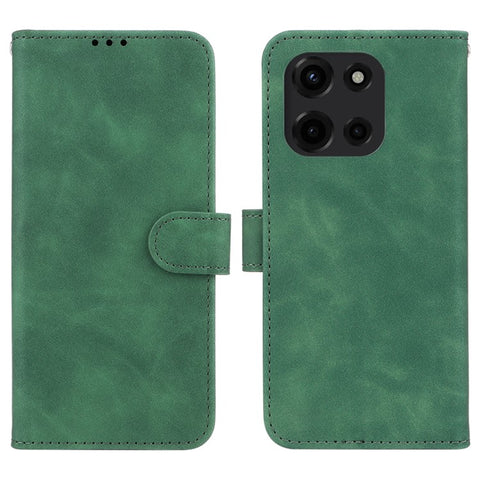 For Motorola Edge 60 5G / 60 Fusion 5G Leather Case Skin Feel Anti Drop Wallet Flip Phone Cover