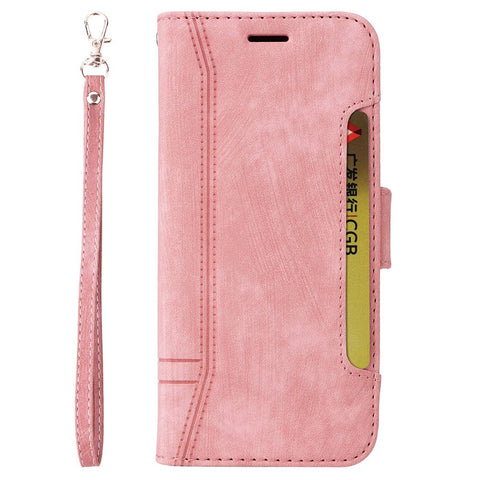 BETOPNICE 001 For Xiaomi Redmi Note 12 Pro 4G / 11 Pro 4G (MediaTek) / Note 11 Pro 5G (Qualcomm) / Note 11E Pro 5G PU Leather Imprinted Stitching Line Phone Case Wallet Stand Cover