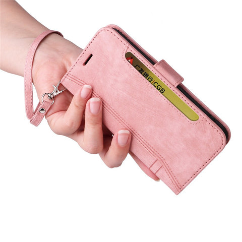 BETOPNICE 001 For Xiaomi Poco M4 Pro 4G Imprinted Stitching Line PU Leather Drop-proof Case Smartphone Stand Wallet Cover with Strap