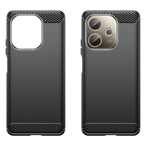 For Oppo A5 Pro 4G (Global) / 5G (Global) / A5 Energy 5G (China) Case Protective Phone Cover Carbon Fiber Texture Brushed