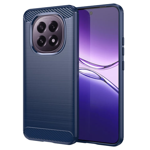 For Oppo F29 5G Case Protective Phone Cover Carbon Fiber Texture Brushed