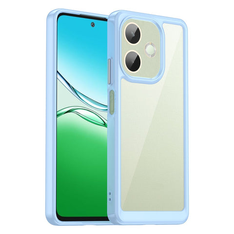 For Oppo A5 Pro 4G (Global) / 5G (Global) / A5 Energy 5G (China) Case TPU + Acrylic Protective Clear Phone Cover