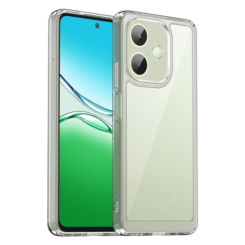 For Oppo A5 Pro 4G (Global) / 5G (Global) / A5 Energy 5G (China) Case TPU + Acrylic Protective Clear Phone Cover