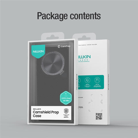NILLKIN Camshield Prop Series for Oppo Find X8 Ultra 5G Case Slide Camera Protection PC + TPU Phone Cover