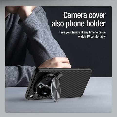 NILLKIN Camshield Prop Series for Oppo Find X8 Ultra 5G Case Slide Camera Protection PC + TPU Phone Cover