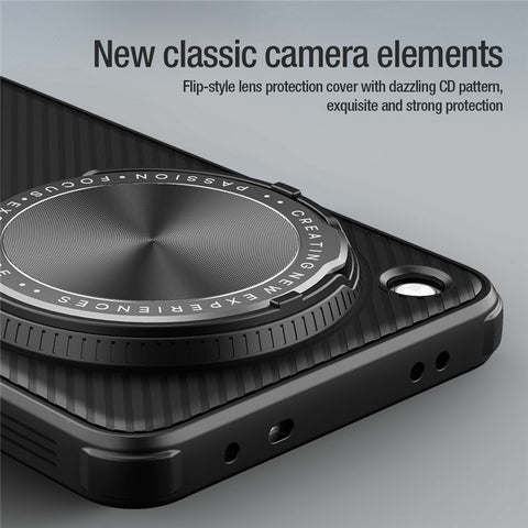 NILLKIN Camshield Prop Magnetic Series for Oppo Find X8 Ultra 5G Magnetic Case PC + TPU Phone Cover with Camera Cover