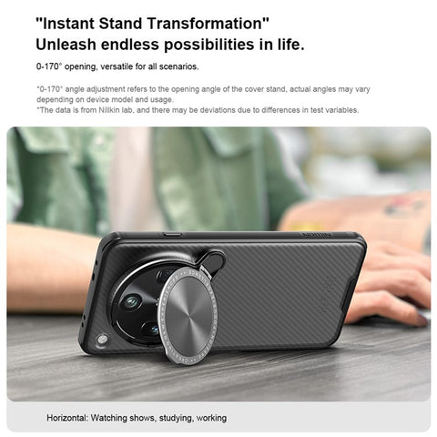 NILLKIN Camshield Prop Series for Oppo Find X8 Ultra 5G Case Translucent Slide Camera Protection PC + TPU Phone Cover