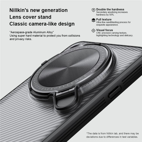 NILLKIN Camshield Prop Series for Oppo Find X8 Ultra 5G Case Translucent Slide Camera Protection PC + TPU Phone Cover