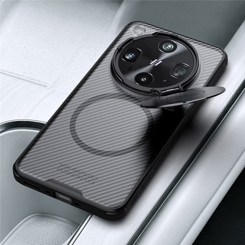 NILLKIN Camshield Prop Magnetic Translucent Series For Oppo Find X8 Ultra 5G Magnetic Case TPU+PC Phone Cover with Camera Lid