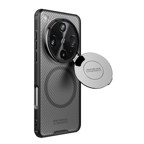 NILLKIN Camshield Prop Magnetic Translucent Series For Oppo Find X8 Ultra 5G Magnetic Case TPU+PC Phone Cover with Camera Lid
