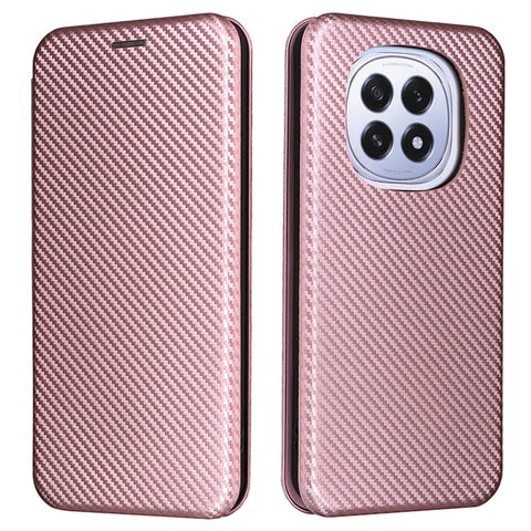 For Oppo F29 5G Case Carbon Fiber Texture Drop-Proof PU Leather Phone Cover