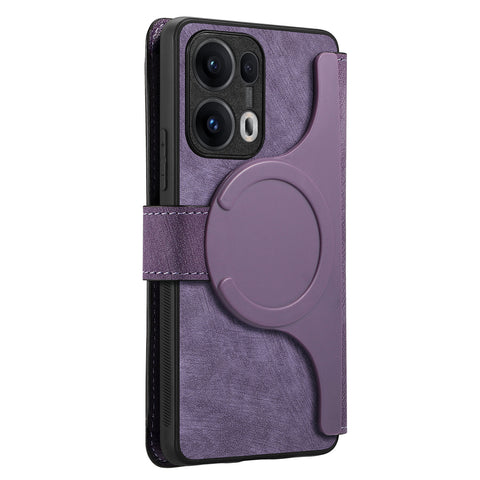 CASENEO For Oppo Reno13 Pro 5G Magnetic Case  Detachable Leather Phone Wallet Cover