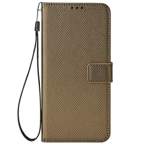 For Oppo F29 5G Case PU Leather Diamond Texture Wallet Phone Cover