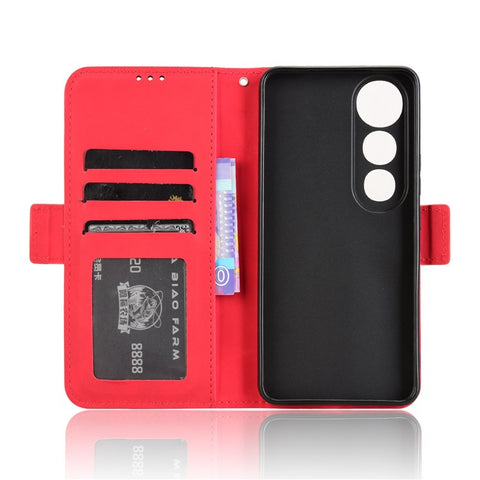 For vivo V50 Lite 5G  /  4G Leather Case Phone Wallet Cover with Multiple Card Slots