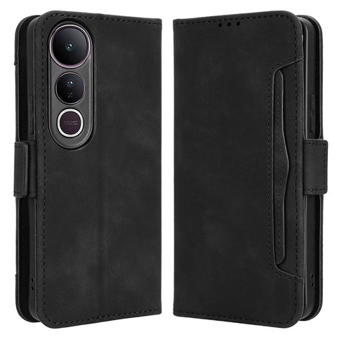 For vivo V50 Lite 5G  /  4G Leather Case Phone Wallet Cover with Multiple Card Slots