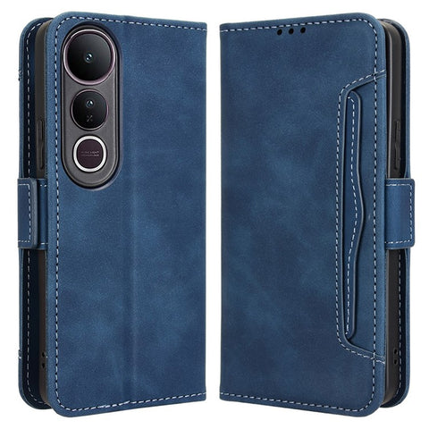 For vivo V50 Lite 5G  /  4G Leather Case Phone Wallet Cover with Multiple Card Slots