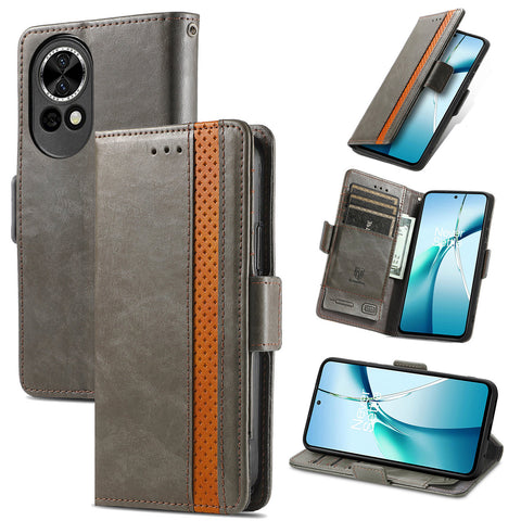 CASENEO For Huawei nova 13 5G Phone Cases  PU Leather Cover Stand with RFID Blocking Wallet