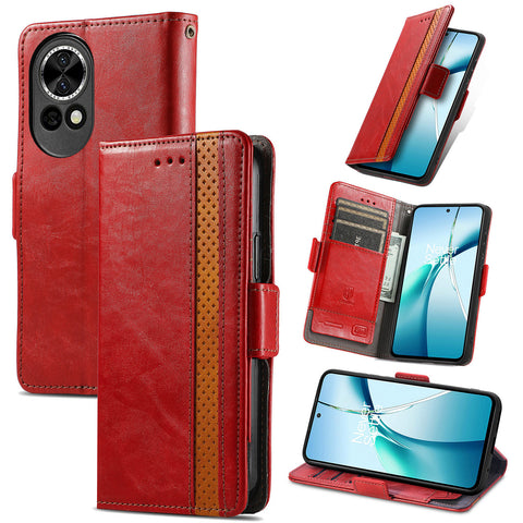 CASENEO For Huawei nova 13 5G Phone Cases  PU Leather Cover Stand with RFID Blocking Wallet