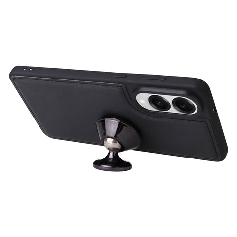 For Samsung Galaxy S25 Edge Case 2 in 1 Detachable Magnetic Leather Wallet Mobile Cover with Strap