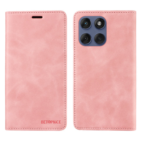 BETOPNICE For Motorola Edge 60 5G / 60 Fusion 5G / 60 Pro 5G / Edge (2025) 5G Case  RFID Blocking Wallet Stand Leather Phone Cover