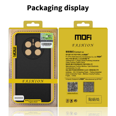 MOFI Shield Matte Series for Huawei Mate 50 Pro 4G Shock-absorbing Ultra Slim Phone Case Hard PC Protective Back Cover