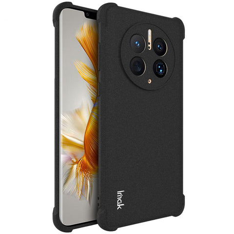 IMAK For Huawei Mate 50 Pro 4G Matte Phone Case Four Corner Airbag Shockproof Matte TPU Protective Cover