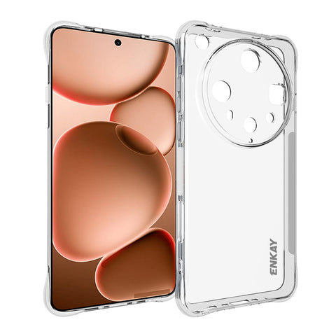 ENKAY HAT PRINCE For Oppo Find X8 Ultra 5G Clear Phone Case   Shockproof Anti-slip TPU Cover