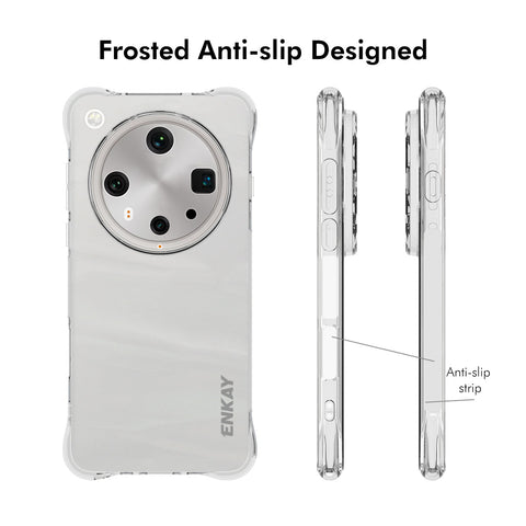 ENKAY HAT PRINCE For Oppo Find X8 Ultra 5G Clear Phone Case   Shockproof Anti-slip TPU Cover