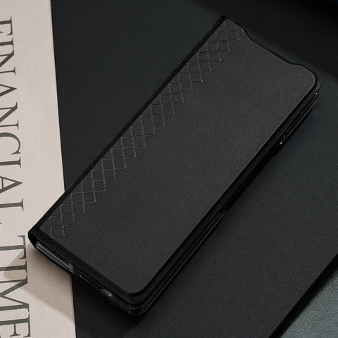 DUX DUCIS For Samsung Galaxy Z Fold7 5G Case  Bril Series Leather+PC Phone Cover with Stand