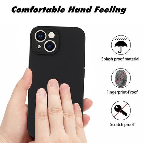 WANLONFENG RB1 Series For iPhone 17e / 16e Case Screen Film Soft TPU Phone Cover