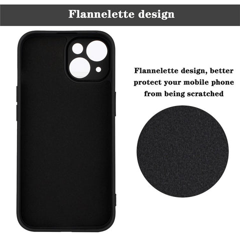 WANLONFENG RB1 Series For iPhone 17e / 16e Case Screen Film Soft TPU Phone Cover