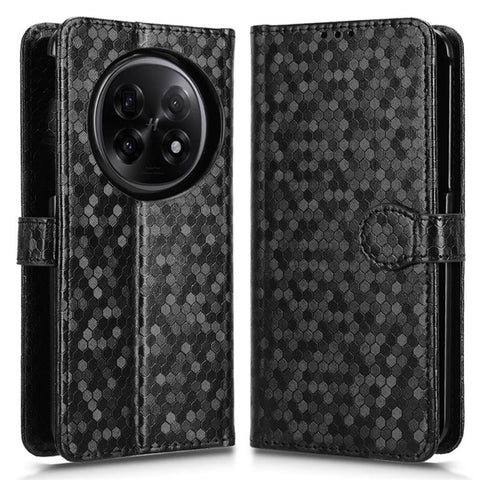 For Oppo Find N5 5G Wallet Case Dot Pattern Imprint PU Leather Phone Cover