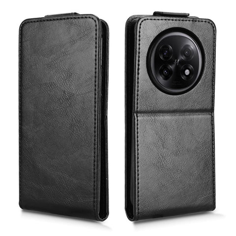 For Oppo Find N5 5G Stand Case Magnetic Clasp Vertical Flip Leather Phone Cover with Card Holder