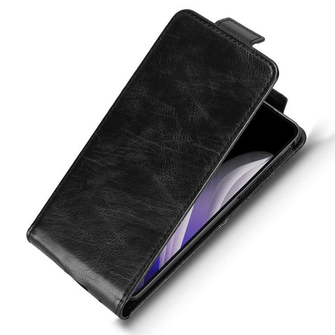 For Oppo Find N5 5G Stand Case Magnetic Clasp Vertical Flip Leather Phone Cover with Card Holder