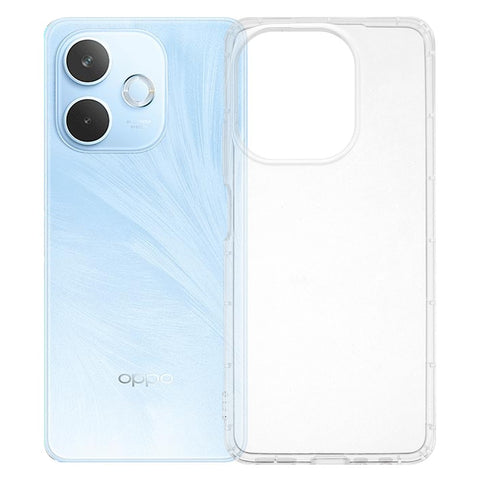 For Oppo A5 Pro 4G (Global) / 5G (Global) / A5 Energy 5G (China) Case Transparent TPU Phone Back Cover Airbag Protection