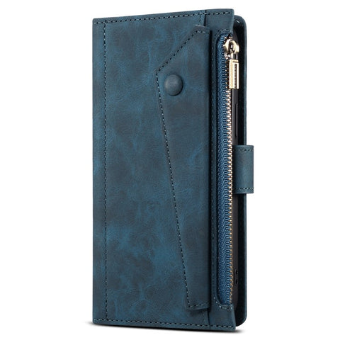 ESEBLE Star Series For Motorola Edge 60 5G / 60 Fusion 5G Case Zipper Wallet Leather Stand Phone Cover with Wrist Strap