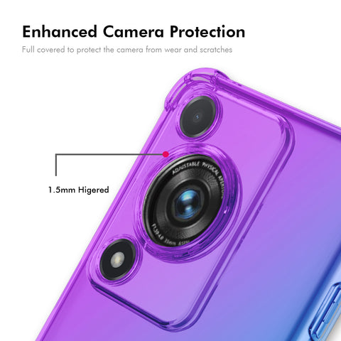 For Huawei Enjoy 70 / Huawei nova Y72 4G TPU Case ENKAY Thickened Four Corner Drop-proof Phone Back Cover