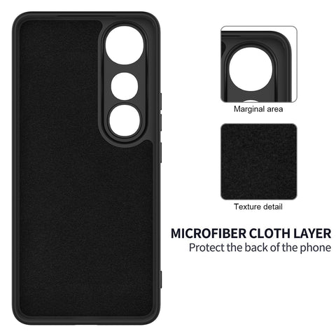 For vivo V50 Lite 5G / vivo V50 Lite 4G Liquid Silicone Case Phone Back Cover with Hand Strap