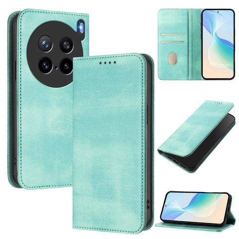 For vivo X200s 5G Wallet Cases Retro Texture RFID Blocking Leather Phone Cover