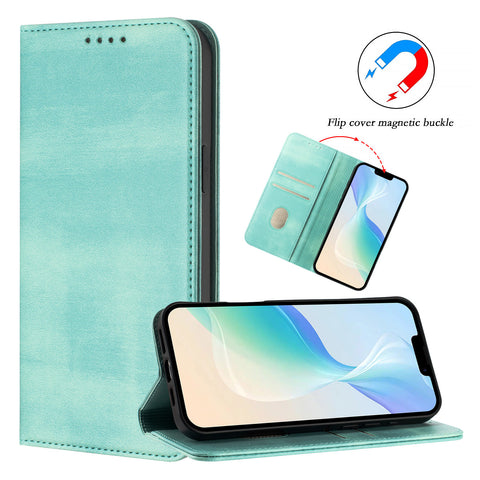 For vivo X200s 5G Wallet Cases Retro Texture RFID Blocking Leather Phone Cover