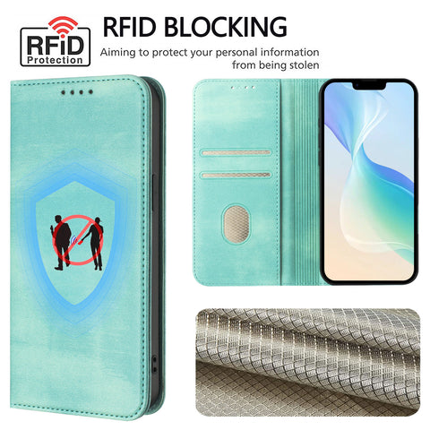 For Motorola Edge 60 5G / 60 Fusion 5G Wallet Cases Retro Texture RFID Blocking Leather Phone Cover