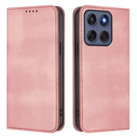 For Motorola Edge 60 5G / 60 Fusion 5G Wallet Cases Retro Texture RFID Blocking Leather Phone Cover