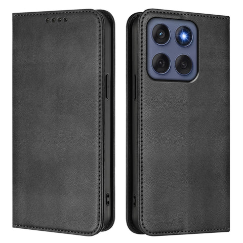 For Motorola Edge 60 5G / 60 Fusion 5G Wallet Cases Retro Texture RFID Blocking Leather Phone Cover