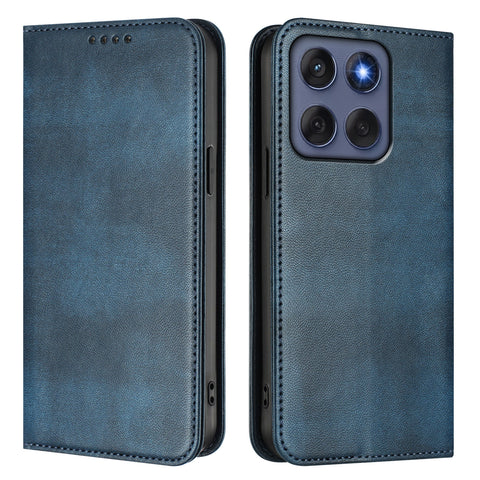 For Motorola Edge 60 5G / 60 Fusion 5G Wallet Cases Retro Texture RFID Blocking Leather Phone Cover