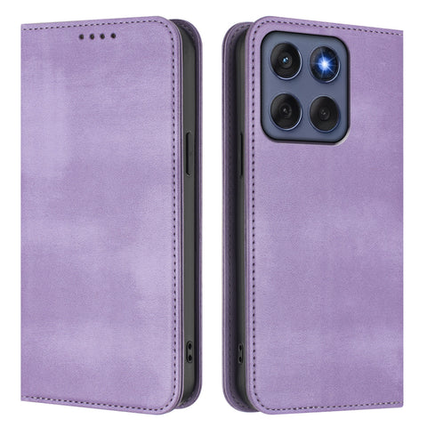 For Motorola Edge 60 5G / 60 Fusion 5G Wallet Cases Retro Texture RFID Blocking Leather Phone Cover