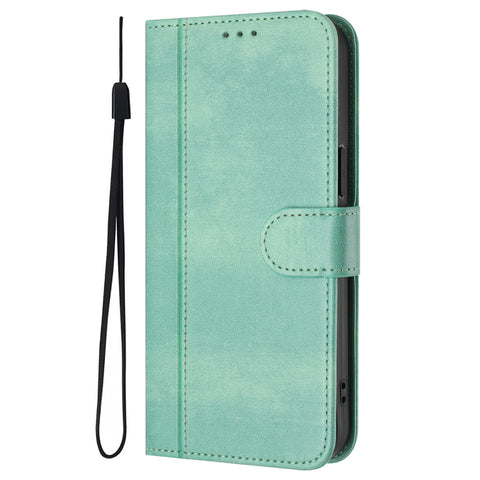For vivo X200s 5G Cases Wallet Stand Retro Texture Leather Phone Cover with Lanyard