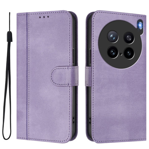 For vivo X200s 5G Cases Wallet Stand Retro Texture Leather Phone Cover with Lanyard