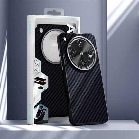 ABEEL For Oppo Find X8 Ultra 5G Magnetic Case Carbon Fiber Texture Back Cover